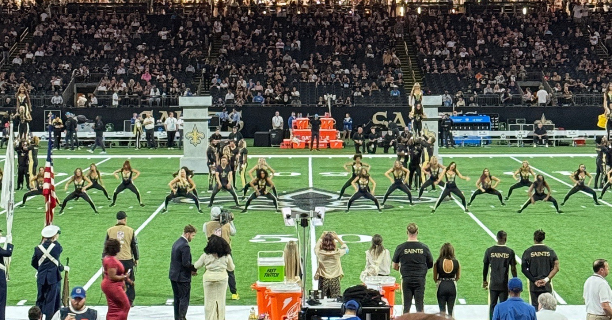 saints half time show